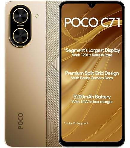Amazon.com: Poco C71 4G LTE (for Tmobile Mint Tello & Global